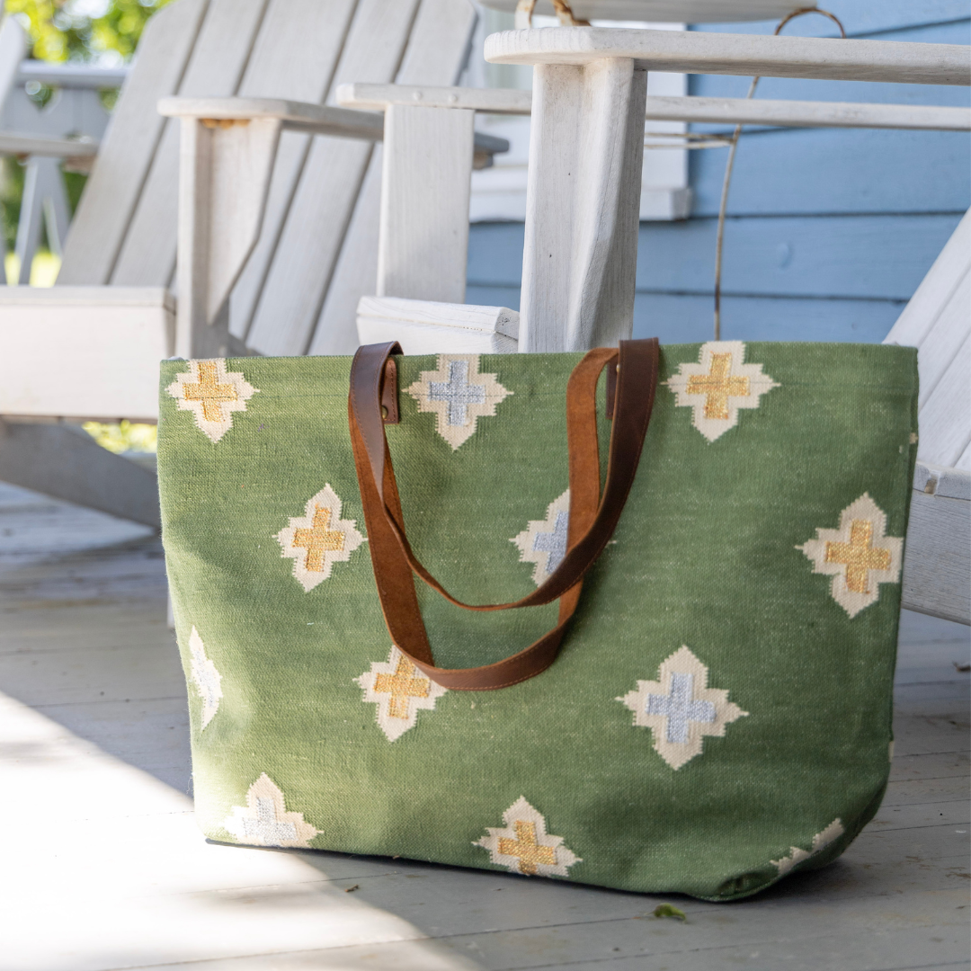 Dhurrie Tote