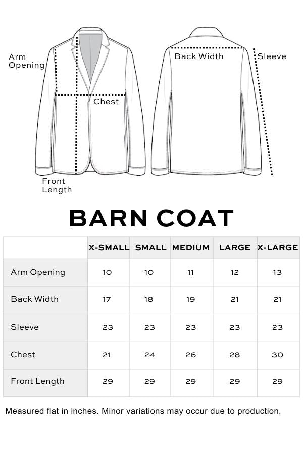 X Small Barn Coat B1401A