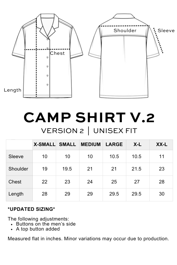 Large Camp Shirt 2.0 C3153