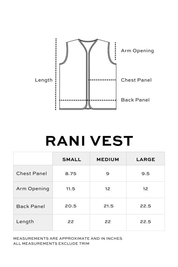 Small Rani Vest V1080