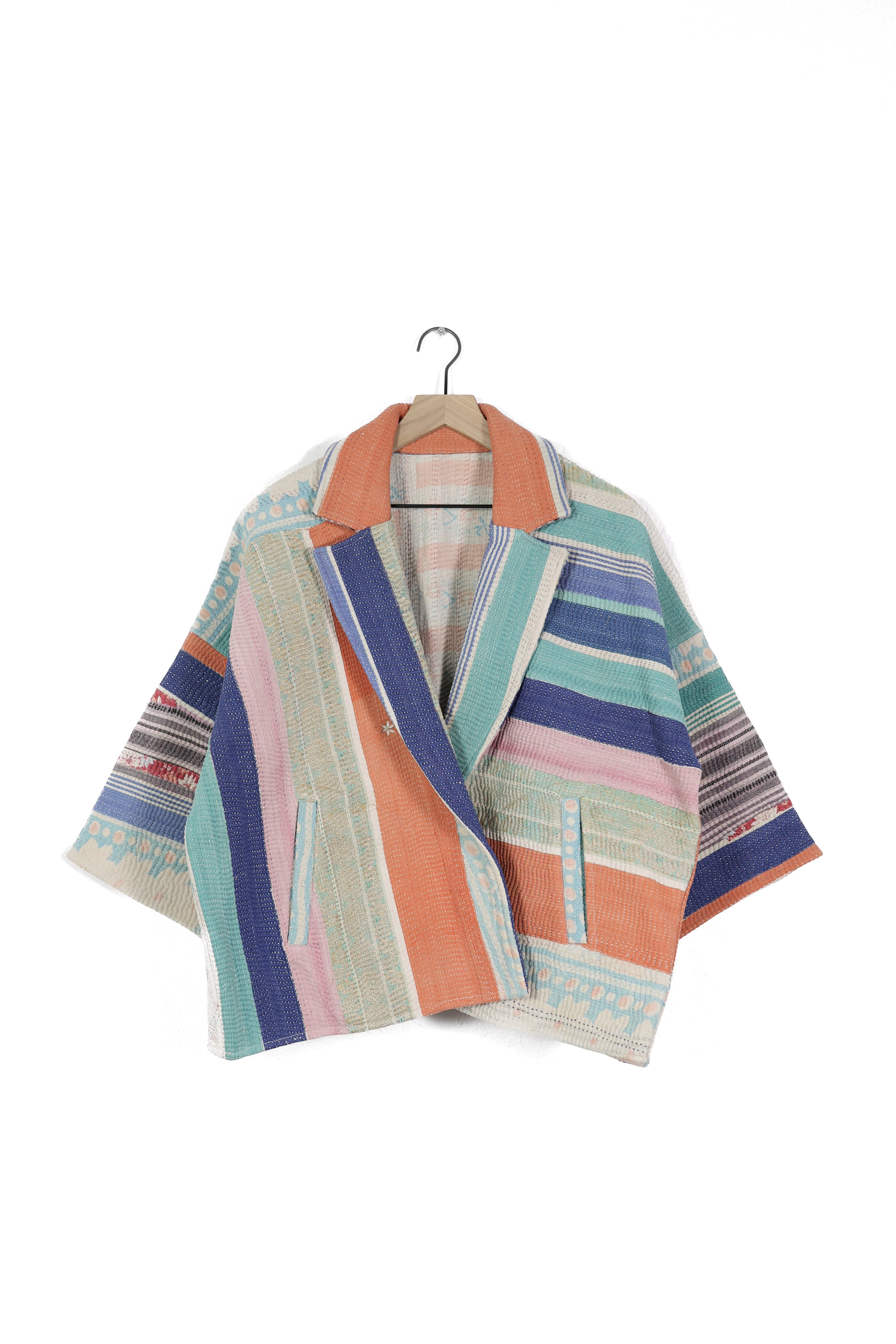 Vintage Kantha Blanket Coat The Round Top Blanket Coat – Sapana Dreams