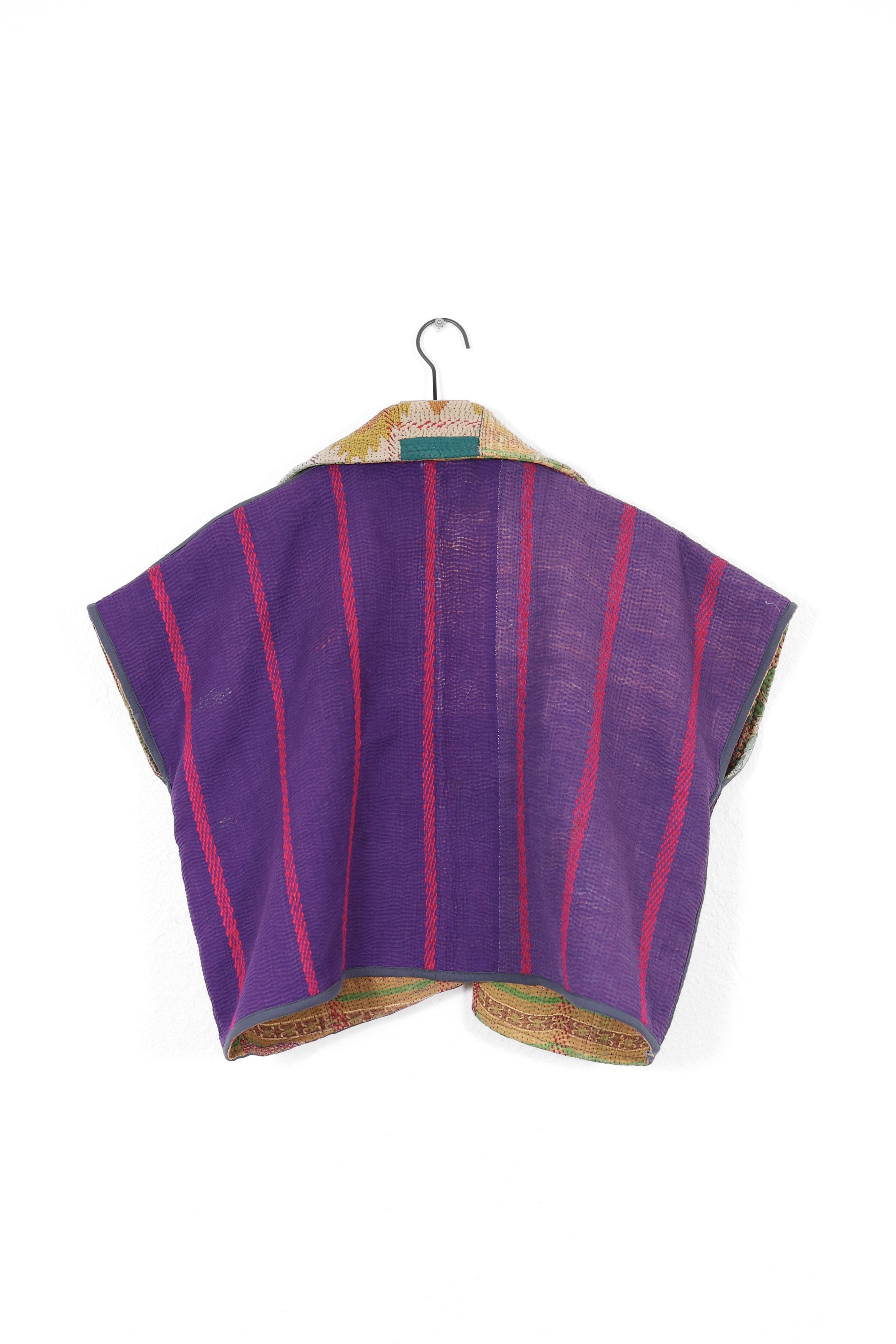 Vintage Kantha Blanket Coat The Round Top Blanket Coat – Sapana Dreams