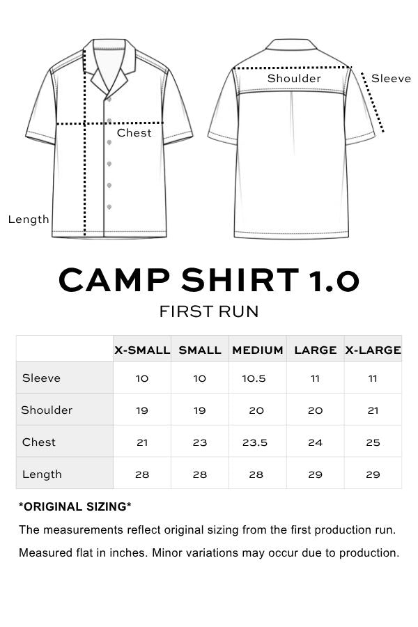 Large Camp Shirt C1028