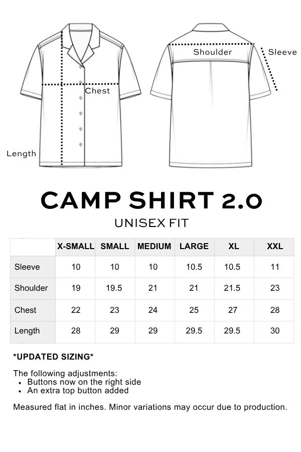 XX Large Camp Shirt 2.0 C769