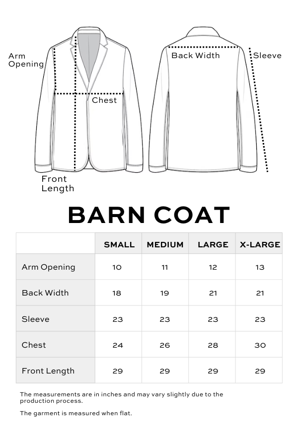Large Barn Coat B1148