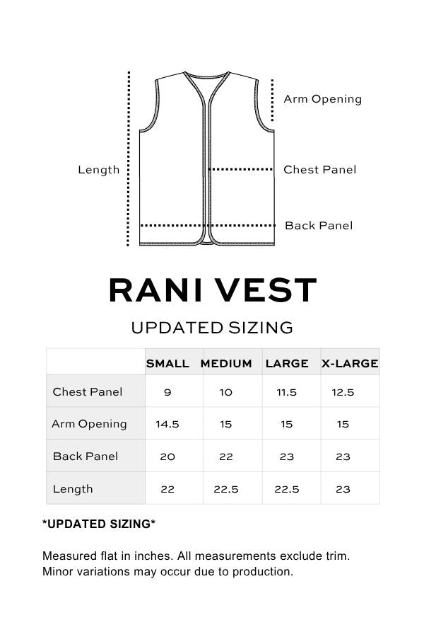 Large Rani Vest V1119