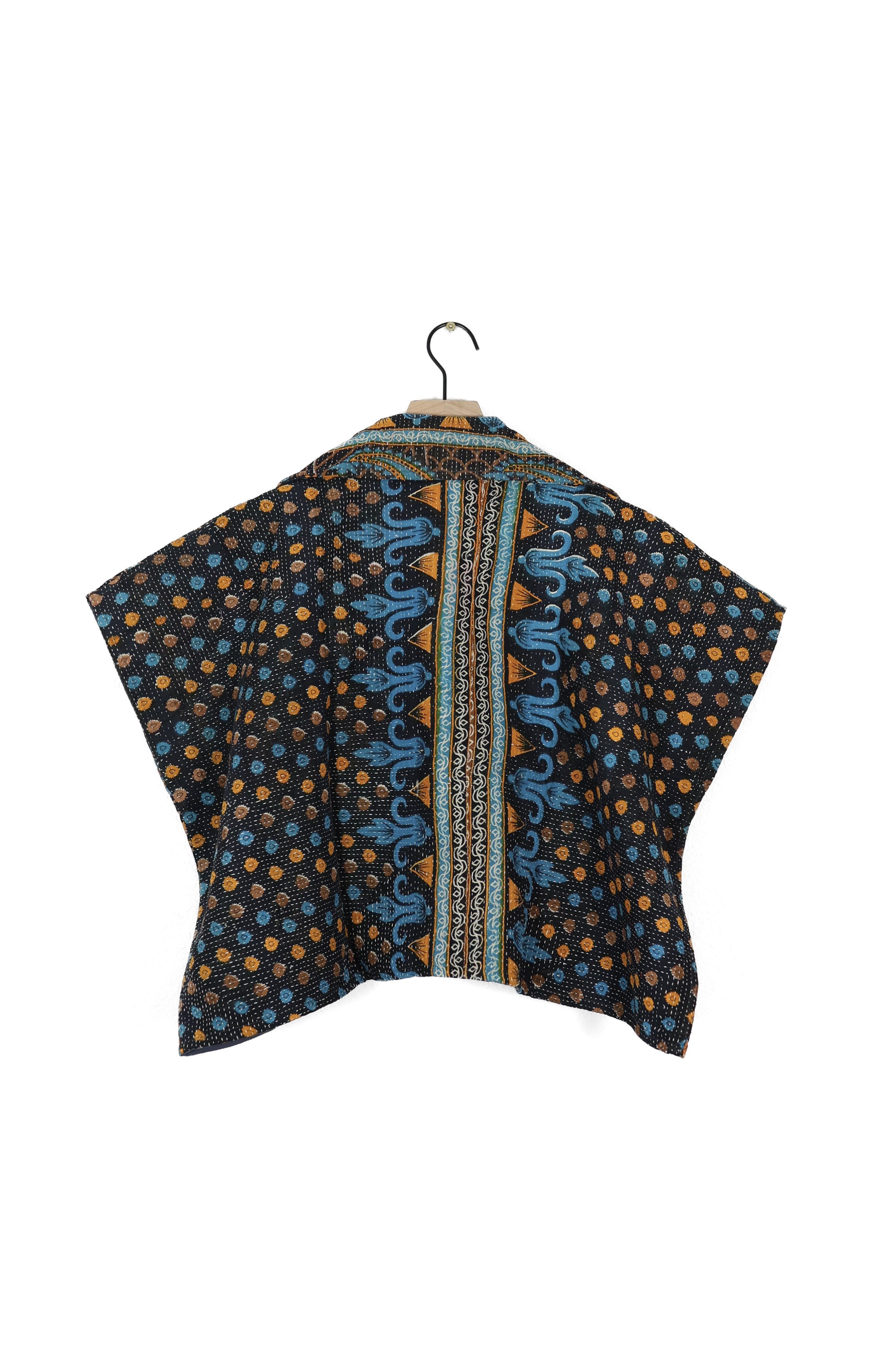 Vintage Kantha Blanket Coat The Round Top Blanket Coat – Sapana Dreams
