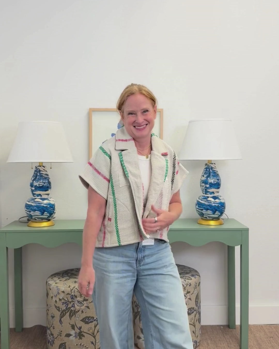 Vintage Kantha Blanket Coat The Round Top Blanket Coat – Sapana Dreams