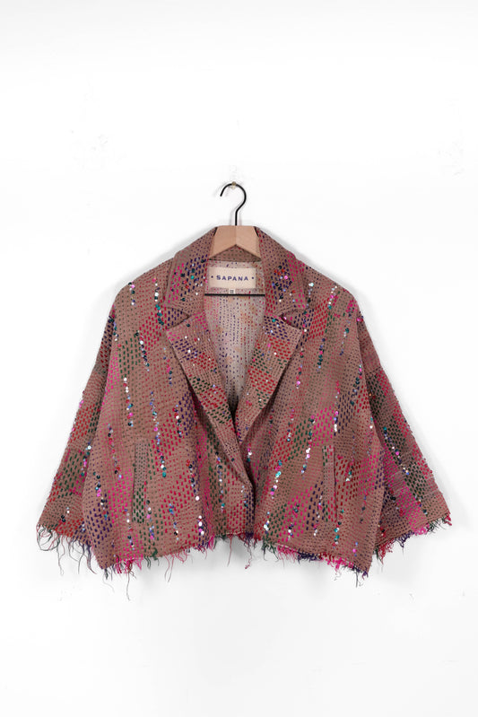 Tara Crop Jacket T2308